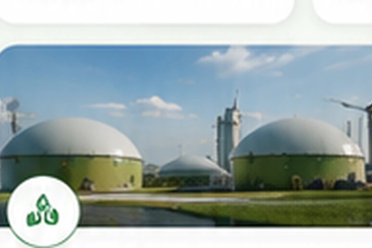 Compressed biogas